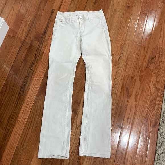 Hudson Signature White Boot Cut Jeans - Picture 3 of 12